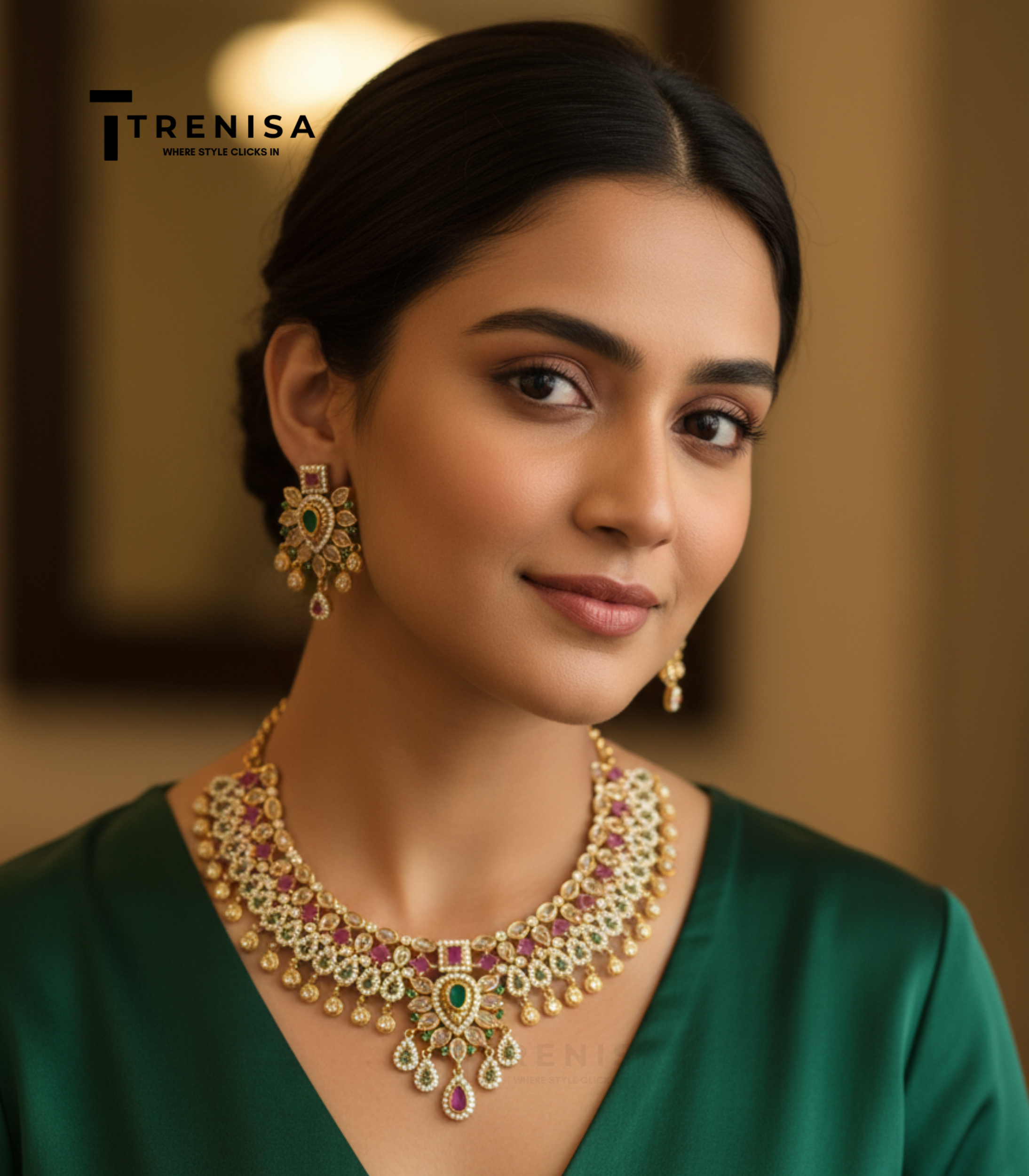 products trenisa (7) Gira Party Wear Necklace - Image 1